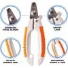imageWAHL Pet Nail Clipper for Cutting Dog Cat ampamp Animal Claws with Razor Sharp Stainless Steel Blades ampamp Protective Safety Guard Locks for Safe Claw Care  Model 858448
