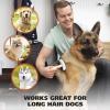 imageWahl 2in1 Combination Double Row Pet Rake with Hair Shedding Blade for Dog or Cat Fur by The Brand Used by Professionals  Model 858424Orange and White