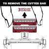imageWahl Black Chrome Smart Shave Replacement Foils Cutters and Head for 7061 Series  Model 7045700