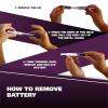 imageWahl Clean ampamp Confident Female Battery Pen Trimmer with Rinseable Blades for Eyebrows Facial Hair ampamp Light Grooming Hygienic Grooming ampamp Easy Cleaning with Battery Included  Model 5640100