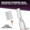 imageWahl Clean ampamp Confident Female Battery Pen Trimmer with Rinseable Blades for Hygienic Grooming ampamp Easy Cleaning  for Eyebrows Facial Hair Bikini Lines ampamp Other Detailing  Model 56402701Rose Gold