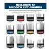imageWahl Clipper Genuine SecureSNAP Attachment Guard Organization Kit with Hair Clipper Guards 14 Piece Elite Storage Kit Hair Clippers Grey 3291200Color Metal