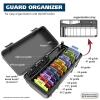 imageWahl Clipper Genuine SecureSNAP Attachment Guard Organization Kit with Hair Clipper Guards 14 Piece Elite Storage Kit Hair Clippers Grey 3291200Color