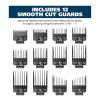 imageWahl Clipper Genuine SecureSNAP Attachment Guard Organization Kit with Hair Clipper Guards 14 Piece Elite Storage Kit Hair Clippers Grey 3291200Grey