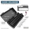 imageWahl Clipper Genuine SecureSNAP Attachment Guard Organization Kit with Hair Clipper Guards 14 Piece Elite Storage Kit Hair Clippers Grey 3291200Grey