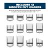 imageWahl Clipper Genuine SecureSNAP Attachment Guard Organization Kit with Hair Clipper Guards 14 Piece Elite Storage Kit Hair Clippers Grey 3291200Grey Metal