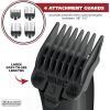 imageWahl Clipper Rechargeable Pet Clipper Kit with Rinseable Stainless Steel Precision Blades for Grooming at Home with Stainless Steel Detangling Comb and Scissors  Model 9179