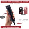 imageWahl Clipper Rechargeable Pet Clipper Kit with Rinseable Stainless Steel Precision Blades for Grooming at Home with Stainless Steel Detangling Comb and Scissors  Model 9179