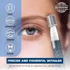 imageWahl DualTech BatteryPowered Hair Trimmer Face Trimmer for Women Double Sided Detail Trimmer Head Comfort Grip Body Facial Hair Remover for Women Model 3026635Blue