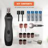 imageWahl Grind ampamp Smooth 2 Speed Battery Dog Nail Grinder with Concave Rounding Tip and Nail Guard for Increased Safety and Precise Nail Grinding  Model 3026333
