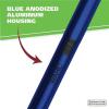 imageWahl Lithium Pen Detail Trimmer with Interchangeable Heads for Nose Ear Neckline Eyebrow ampamp Other Detailing  Rinseable Blades for Hygienic Grooming ampamp Easy Cleaning  Blue  Model 5643400