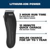 imageWahl Mens Cordless Hair Clippers LithiumIon Rechargeable Kit  2Hour Run Time 15Minute Quick Charge SelfSharpening Precision Blades Hair Trimmer for Men  Model 79608