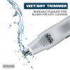 imageWahl Mens Nose Hair Trimmer for Eyebrows Neckline Nose ampamp Ear Hair Precision Detail Trimming with Interchangeable Heads Battery Included  Model 5545400