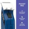 imageWahl Pocket Pro Compact Trimmer for Touching Up Around Dogs and Cats Eyes Ears and Paws  Model 9961900Blue