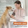 imageWahl Premium Patented Dual Level Sensitive Skin Pet Slicker  Ergonomic handle makes Deshedding Grooming and Brushing Comfortable for you and your Dog or Cat  858500OrangeWhite