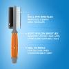 imageWahl Premium Pet Double Sided Pin Bristle Brush with Patented Stacked Pin Design for Dogs  Removes Loose Hair ampamp Stimulates the Skin while Creating a Soft Coat Shine  Model 858501Clear