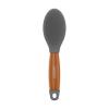 imageWahl Premium Pet Double Sided Pin Bristle Brush with Patented Stacked Pin Design for Dogs  Removes Loose Hair ampamp Stimulates the Skin while Creating a Soft Coat Shine  Model 858501Clear