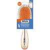 imageWahl Premium Pet Double Sided Pin Bristle Brush with Patented Stacked Pin Design for Dogs  Removes Loose Hair ampamp Stimulates the Skin while Creating a Soft Coat Shine  Model 858501Orange