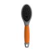 imageWahl Premium Pet Double Sided Pin Bristle Brush with Patented Stacked Pin Design for Dogs  Removes Loose Hair ampamp Stimulates the Skin while Creating a Soft Coat Shine  Model 858501Clear