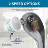 imageWahl Soothing Vibration Corded Massager with 4 Attachment Heads 2 Speed Massage Tool for Pressure ampamp Pain Relief on The Face Neck and Head FSA Eligible Model 4120600Grey