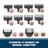 imageWahl Stainless Steel Lithium Ion 20 Slate Beard Trimmer for Men  Electric Shaver Nose Ear Trimmer Rechargeable All in One Mens Grooming Kit  Model 9864Slate
