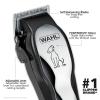 imageWahl USA Clipper PetPro Dog Grooming Kit  Electric Corded Dog Clipper for Dogs ampamp Cats with Fine ampamp Medium Coats  Model 9281210