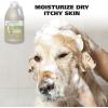 imageWahl USA Dry Skin ampamp Itch Relief Pet Shampoo for Dogs  Oatmeal Formula with Coconut Lime Verbena  64 Oz  Model 821004050Tan