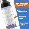 imageWahl USA Pet Friendly Waterless No Rinse Shampoo for Animals  Lavender ampamp Chamomile for Cleaning Conditioning Detangling ampamp Moisturizing Dogs ampamp Cats  71 Oz  Model 820014A