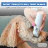 imageWahl YelpFree BatteryOperated Low Noise Dog Trimmer for Grooming  Ideal for Detail Trimming Face Paws ampamp Ears for Dog Hair Removal  Model 3026955