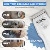 imageWahl YelpFree BatteryOperated Low Noise Dog Trimmer for Grooming  Ideal for Detail Trimming Face Paws ampamp Ears for Dog Hair Removal  Model 3026955