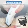 imageWahl YelpFree BatteryOperated Low Noise Dog Trimmer for Grooming  Ideal for Detail Trimming Face Paws ampamp Ears for Dog Hair Removal  Model 3026955
