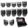 imageWahl Clipper Genuine SecureSNAP Attachment Guard Organization Kit with Hair Clipper Guards 14 Piece Elite Storage Kit Hair Clippers Grey 3291200Grey