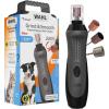 imageWahl Grind ampamp Smooth 2 Speed Battery Dog Nail Grinder with Concave Rounding Tip and Nail Guard for Increased Safety and Precise Nail Grinding  Model 3026333