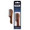 imageWahl Small Mustache Comb for Mens Grooming  Handcrafted ampamp Hand Cut with Cellulose Acetate  Smooth Rounded Tapered Teeth  Model 3323 Brown