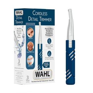 imageWahl DualTech BatteryPowered Hair Trimmer Face Trimmer for Women Double Sided Detail Trimmer Head Comfort Grip Body Facial Hair Remover for Women Model 3026635Blue