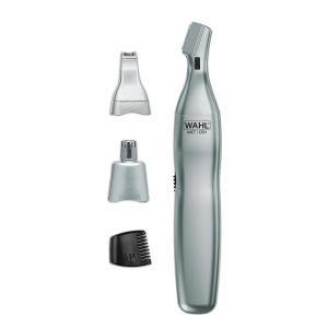 imageWahl Mens Nose Hair Trimmer for Eyebrows Neckline Nose ampamp Ear Hair Precision Detail Trimming with Interchangeable Heads Battery Included  Model 5545400