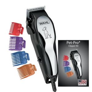 imageWahl USA Clipper PetPro Dog Grooming Kit  Electric Corded Dog Clipper for Dogs ampamp Cats with Fine ampamp Medium Coats  Model 9281210