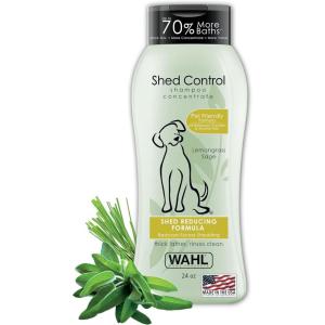 imageWahl USA Flea ampamp Tick Repelling Dog Shampoo  Defense Formula with Rosemary ampamp Cedar  24 Oz  820007AYellow
