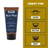 imageWahl Beard Wash Face Exfoliator with Essential Oils for Moisturizing Skin Beard Hair  Manuka Oil Meadowfoam Seed Oil Clove Oil Moringa Oil and More  Model 805601