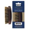imageWahl Small Travel Beard Brush with 100 Boar Bristles with Firm Natural Hair for Grooming ampamp Styling  Wood Handle for Beards Mustaches Skin ampamp Hair Care  Model 3346Brown