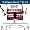 imageWahl Groomsman Shaver Replacement Cutters and Head for 7063 Series Black  Model 7046
