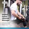 imageWahl Deluxe Heat Therapy Massager Corded Rotary Vibratory Massage Tool with 8 Attachments FSA Eligible Model 4344RedBlack