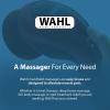 imageWahl Deluxe Heat Therapy Massager Corded Rotary Vibratory Massage Tool with 8 Attachments FSA Eligible Model 4344RedBlack