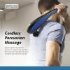 imageWahl Lithium Ion Deep Tissue Long Handled Cordless Percussion Therapeutic Handheld Massager for Muscle Back Neck Shoulder Full Body Pain Relief  FSA Eligible  Model 4232Blue