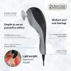 imageWahl Total Body Corded Light Vibrating Massager Relieves Pain ampamp Pressure in The Face Neck and Head w 4 Attachment Heads and 2 Massaging Speeds for Increased Circulation FSA Eligible  Model 4259