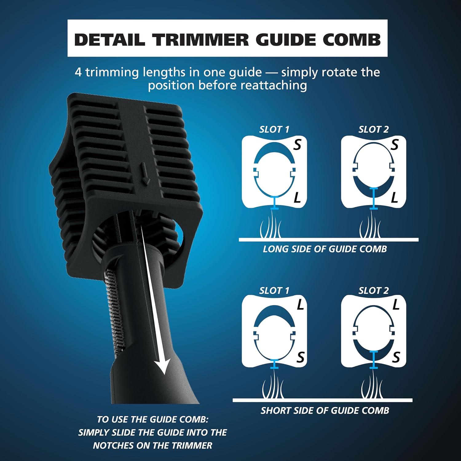 imageWahl Pro Series Rechargeable Eyebrow Ear ampamp Nose Hair Trimmer for Men  Painless DualTech Eyebrow Trimmer ampamp Facial Hair Removal Device  Model 3025656Pro Series