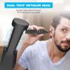 imageWahl DualTech Pro Series 2 in 1 Lithium Battery Dual Sided Eyebrow Trimmer and Nose Hair Trimmer for Men  Model 3025698