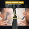 imageWahl Manscaper  2 in 1 Lithium Battery Tactical Dual Sided Eyebrow Trimmer and Nose Hair Trimmer for Men  Model 3023805