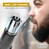 imageWahl Manscaper  2 in 1 Lithium Battery Tactical Dual Sided Eyebrow Trimmer and Nose Hair Trimmer for Men  Model 3023805