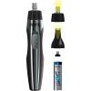 imageWahl Lighted Battery Nose Hair Trimmer for Men ampamp Women Painless Easy to See Nose Ear and Eyebrow Trimming with Built in Light Battery Included  Model 3023283BlackSilver